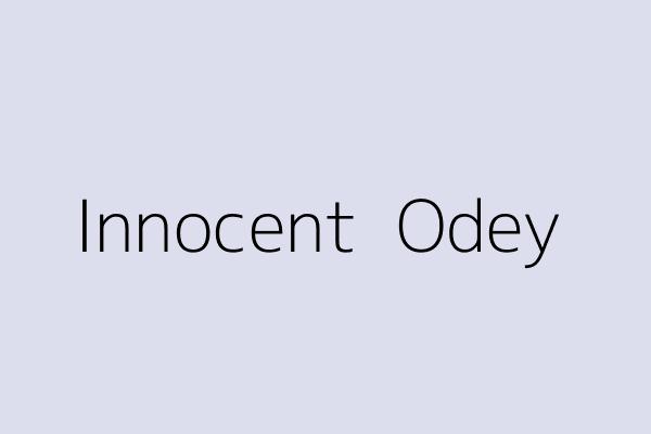 Innocent  Odey 